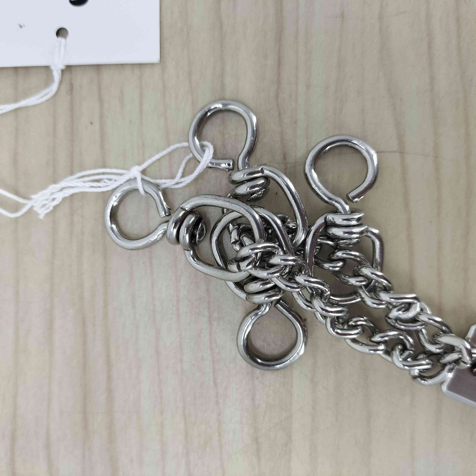 Jean Paul GAULTIER メタルプレートキーチェーン　新品未使用品 ジャンポールゴルチエ Jean Paul GAULTIER メタルプレート キー