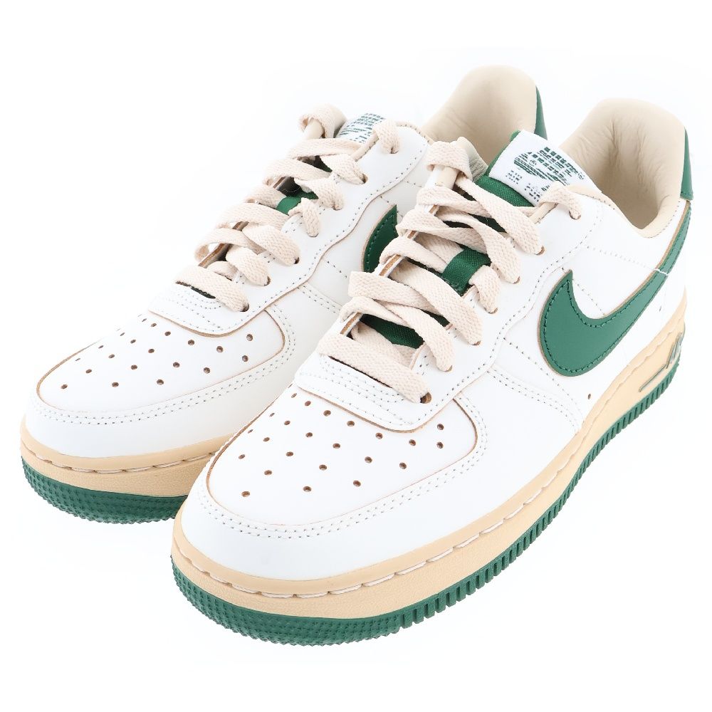NIKE (ナイキ) WMNS AIR FORCE 1 07 LV8 GREEN AND USLIN ウィメンズ 