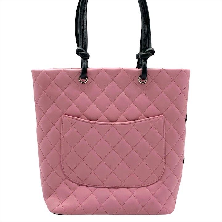 美品 CHANEL シャネル ココマーク マトラッセ ラムスキン