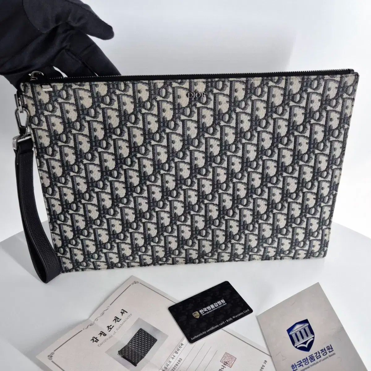 Dior ディオール オブリーク A4 クラッチバッグ 2ESCA339YSE
