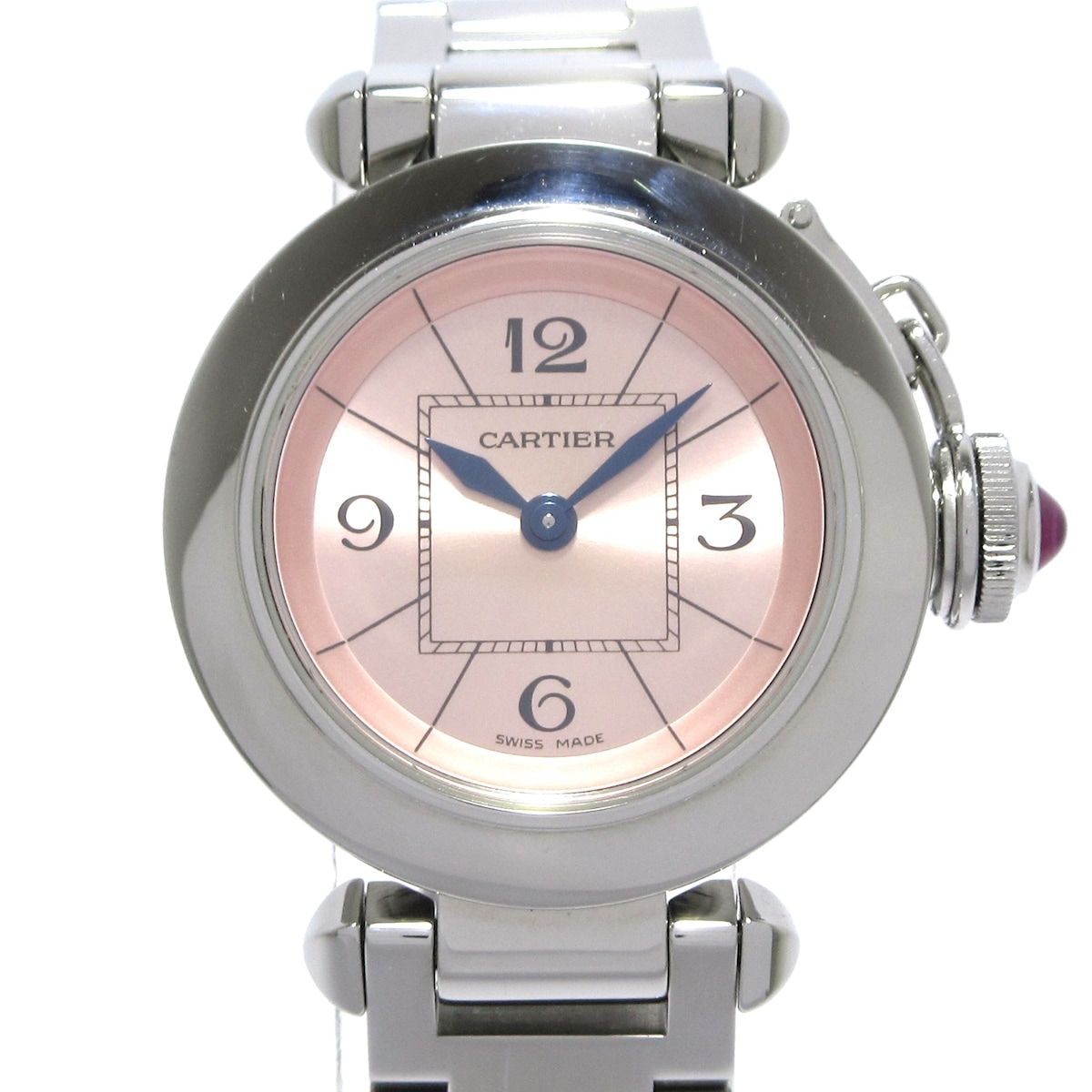 Cartier カルティエ 腕時計 ミスパシャ W3140008 レディース SS ピンク