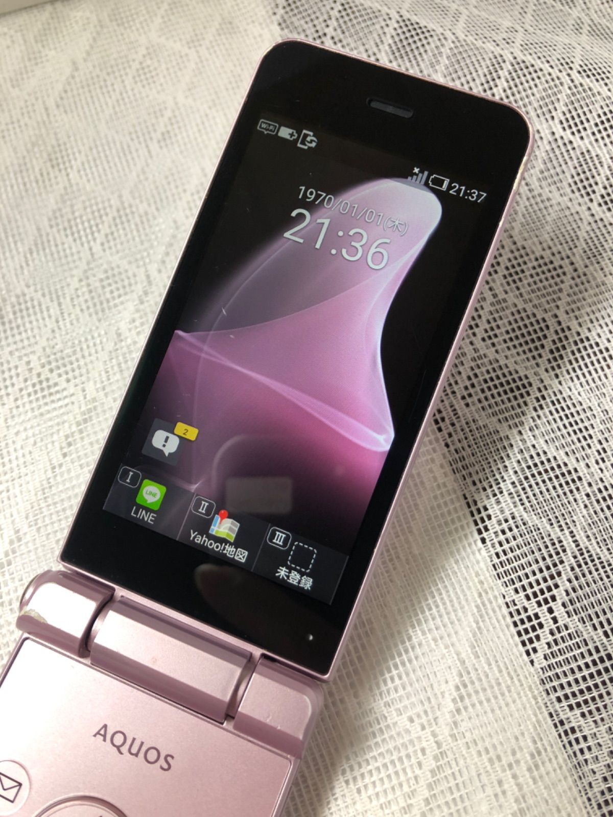 AQUOS ケータイ2 601SH SIMフリー Pink リール - urauchigawa.com