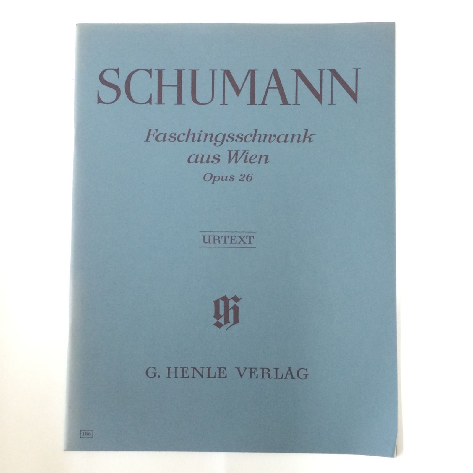 AL完売しました。 シューマン: ウィーンの謝肉祭の道化 Op.26 ヘンレ社