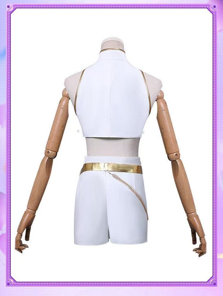 白レザー打歌服風