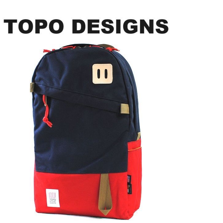 TOPO DESIGNS トポ デザイン 819656019751 TDDP015 RED NAVY バックパック ユニセックス