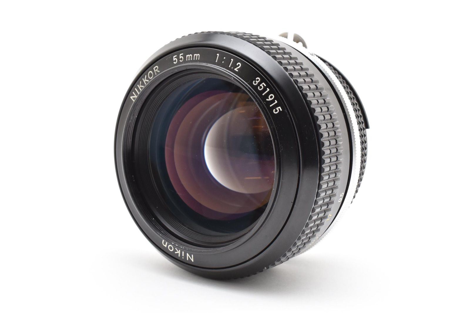 ◆ ニコン Nikon Ai 改 ニッコール Nikkor 55mm f|1.2 MF レンズ 一眼レフ 動作 済 2560 ◆