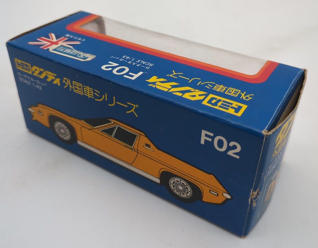 1/43 トミカ ダンディ ロータス ヨーロッパ ガリバー特注 レッド&グリーン トミー 1/43トミカダンディ 外国車シリーズ ロータスヨーロッパ