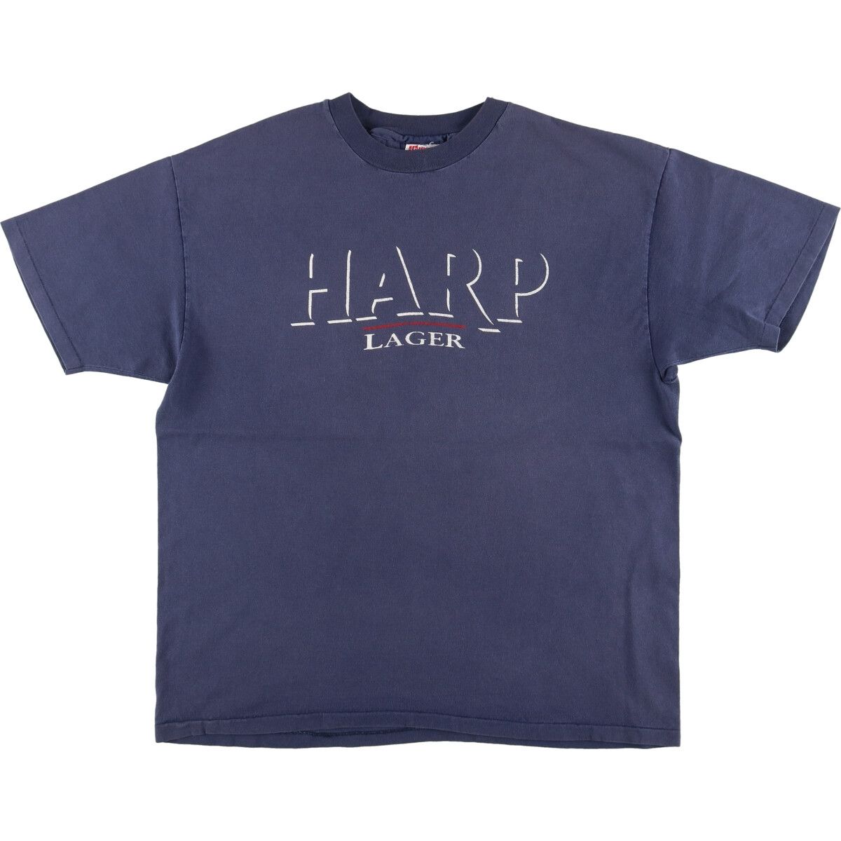 古着 90年代 ヘインズ Hanes HEAVYWEIGHT HARP LAGER ハープラガー アドバタイジングTシャツ USA製 メンズXL ヴィンテージ /eaa454408