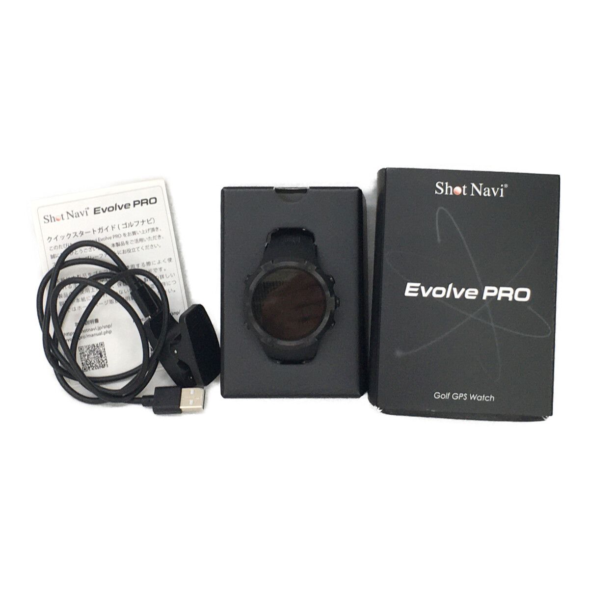 中古 ショットナビ ShotNavi ゴルフナビ ブラック Evolve PRO 中古 ショットナビ ShotNavi ゴルフナビ ブラック Evolve PRO