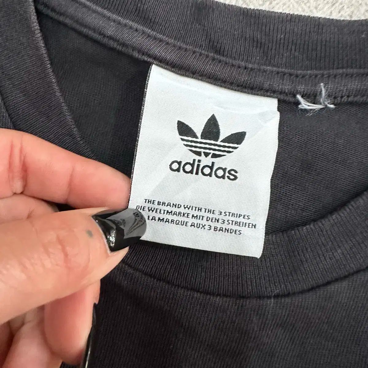 adidas(アディダス) トレフォイル オーバーサイズ 半袖Tシャツ L