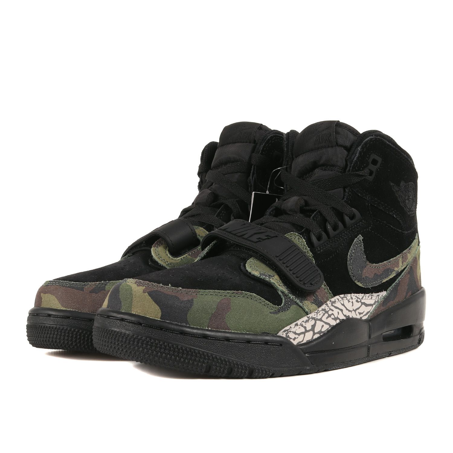 新品 NIKE ナイキ サイズ:27.0cm AIR JORDAN LEGACY 312 CAMO (AV3922-003) エアジョーダン レガシー  カモ ブラック カモグリーン 迷彩 US9 ハイカット スニーカー バッシュ シューズ 靴【メンズ】 - メルカリ