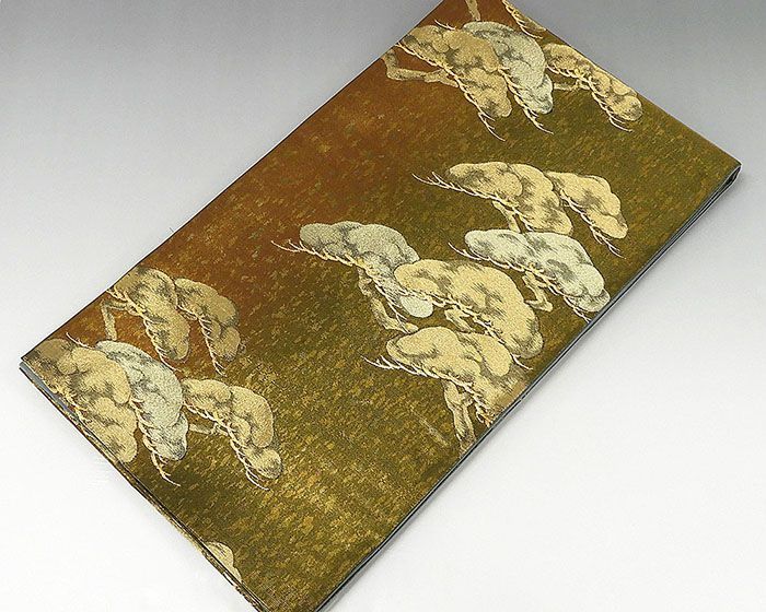 袋帯 未着用美品 正絹 染色作家 草野一騎作 袋帯 未使用 新古品 結婚式