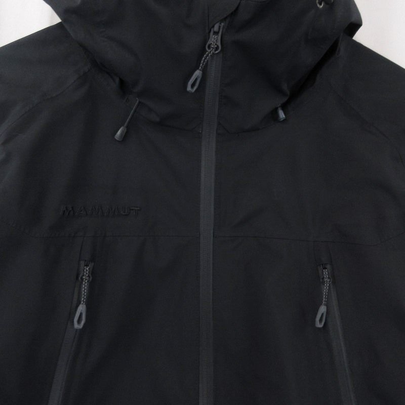 MAMMUT マムート　ナイロンジャケット Mサイズ 黒 楽天市場】MAMMUT MACUN 2.0 SO HOODED JACKET BLACK 1011-00792