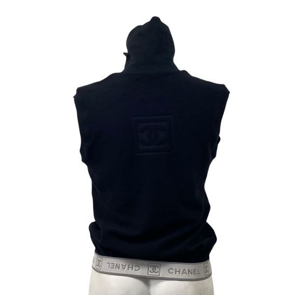 ○◇ シャネル CHANEL タートルネックベスト ジレ ノースリーブ