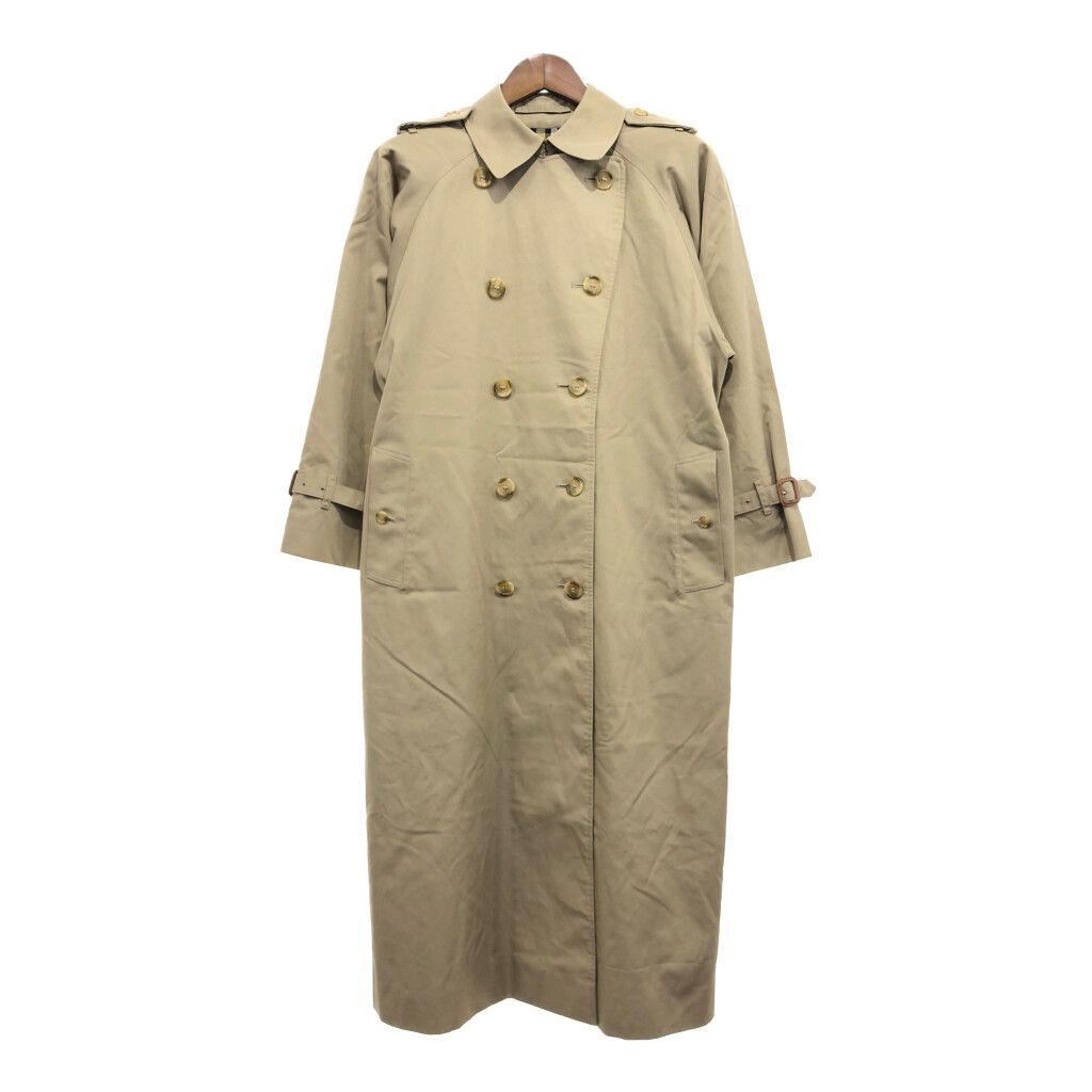 定番 バーバリーロンドン ロング丈 ノバチェック ダブル トレンチコート BURBERRY バーバリーズ 玉虫色 ダブル トレンチコート ノバ