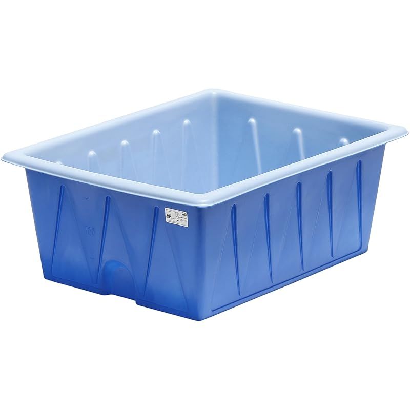 スイコー 角型容器 ポリエチレン KL-200 ブルー 0