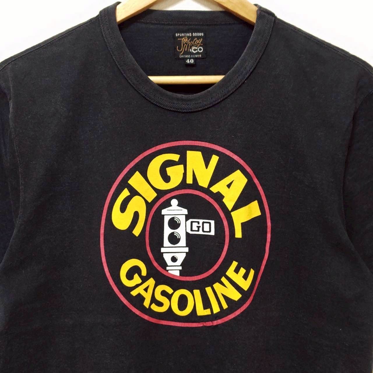 ♪送料込み♪旧ジョー・マッコイ Buish SERVICE Ｔシャツ アメリカンオイルメーカー◎人気の企業物◎【JOE McCOY】ジョー