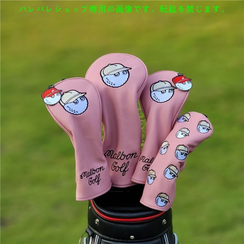 Malbon マルボン GOLF ゴルフクラブカバーゴルフ ヘッド カバー