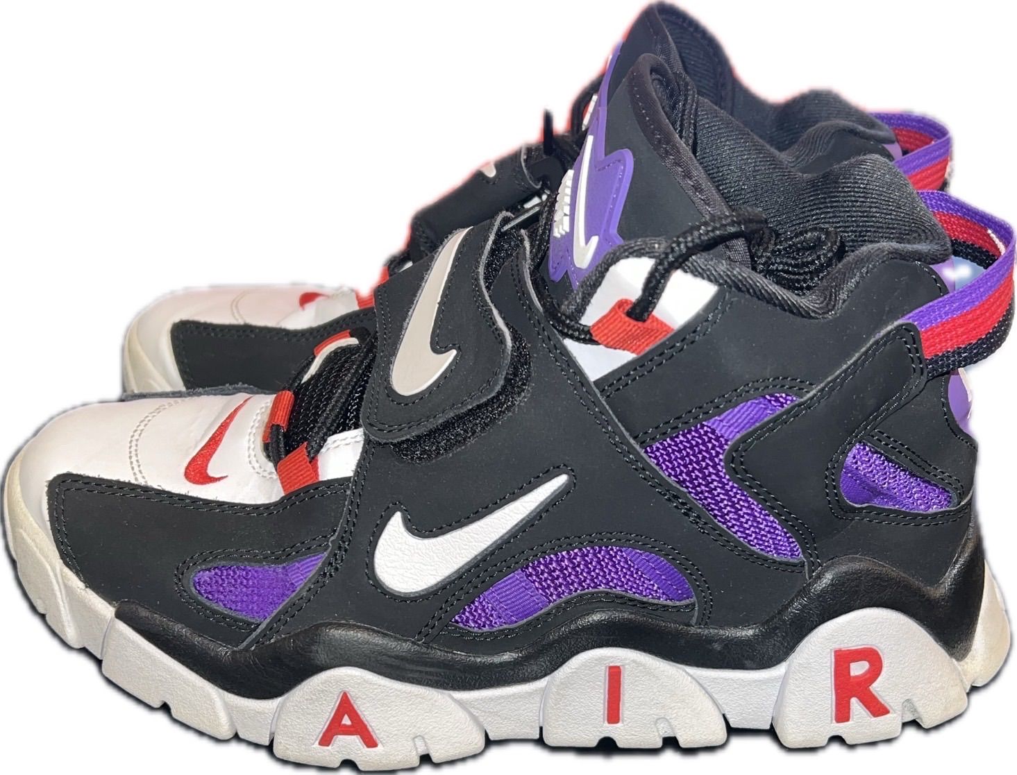 25.5cm NIKE AIR BARRAGE MID RAPTORSナイキ エアバラージ ミッド