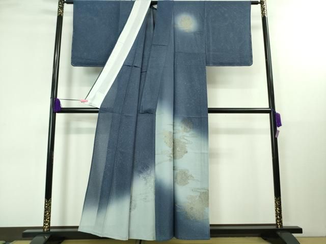 平和屋着物□極上 夏物 中国三大刺繍 スワトウ刺繍 汕頭刺繍 総刺繍