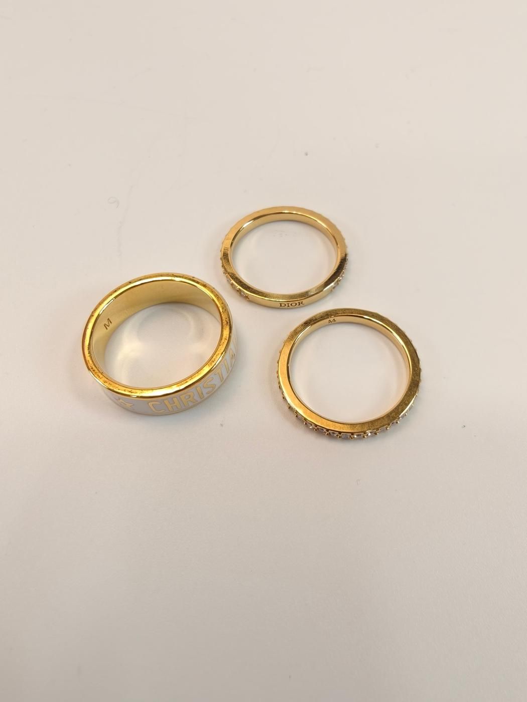 DIOR | CD Icon クリスタル リング シルバー & クリスタル Dior ロゴ