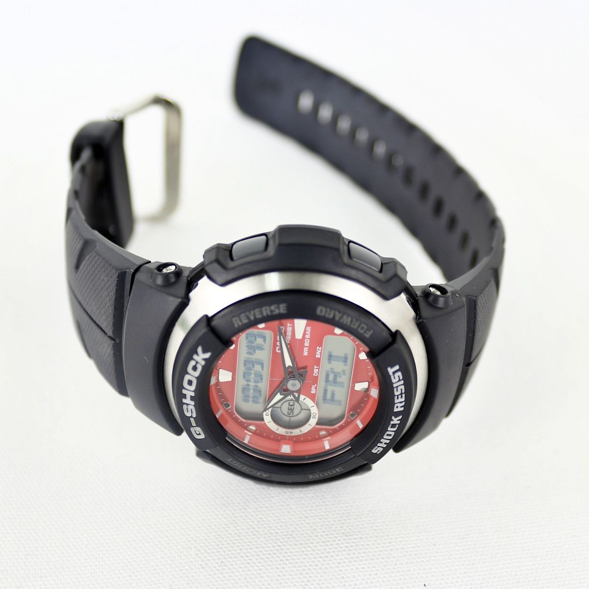 ST] CASIO G-SHOCK G-SPIKE G-300-4AJF レッド ブラック メンズ