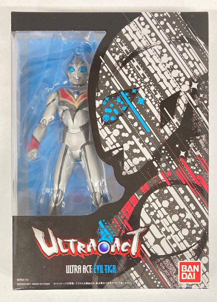 バンダイ ウルトラアクト ウルトラマンティガ イーヴィルティガ