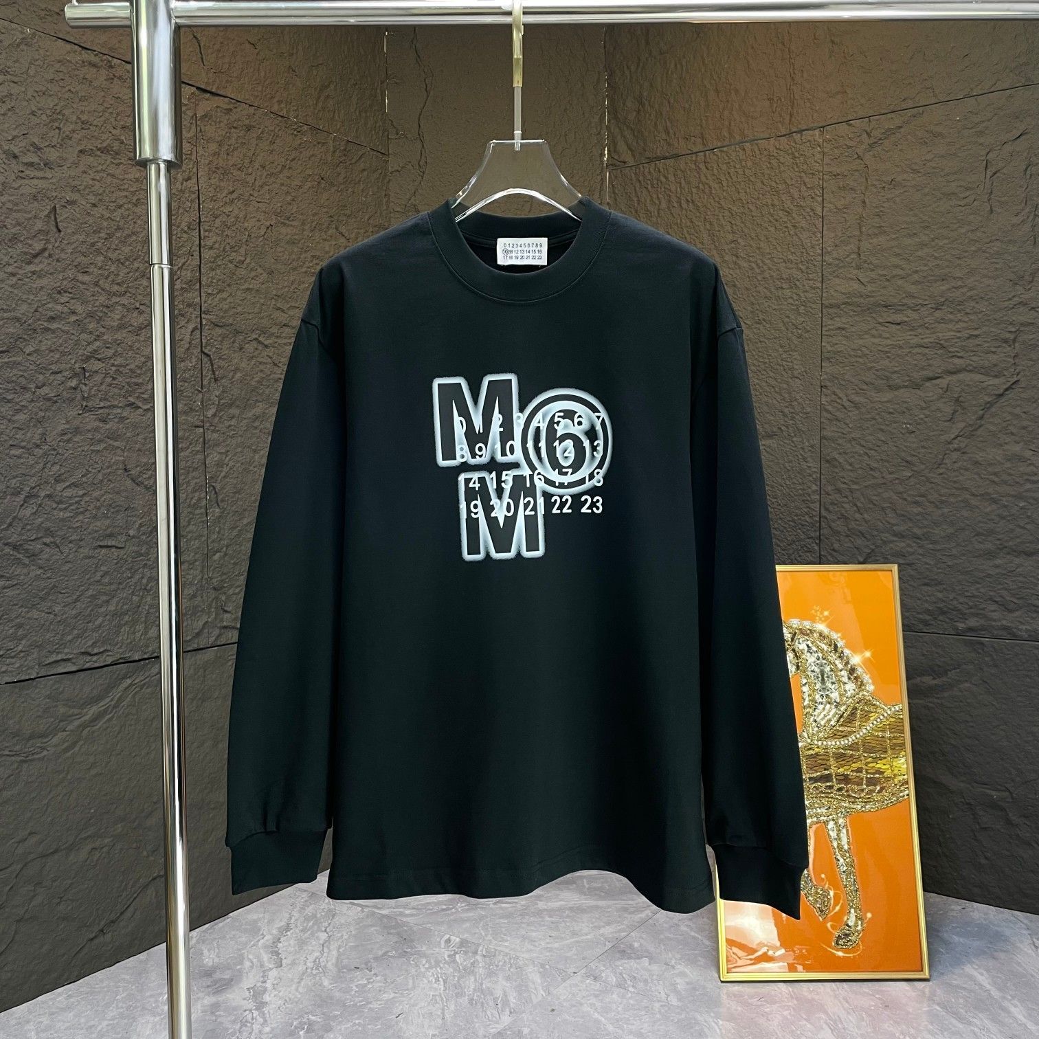 美品 MM6 MAISON MARGIELA Crewneck MM6 Maison Margiela]SWEATER 