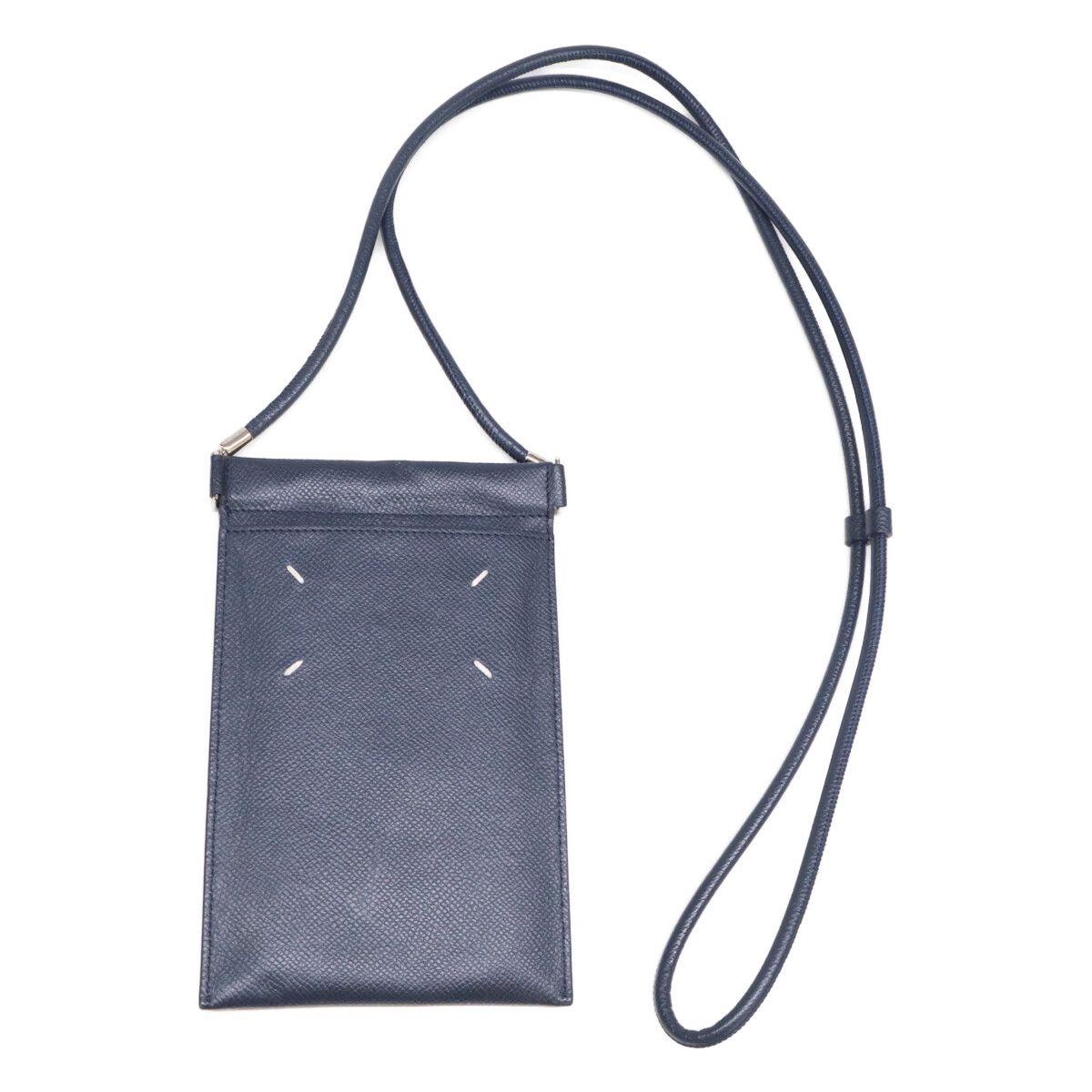 Maison Margiela メゾンマルジェラ 11 SA1VZ0002 P4745 T6069 スマートフォンポーチ グレイニーレザー