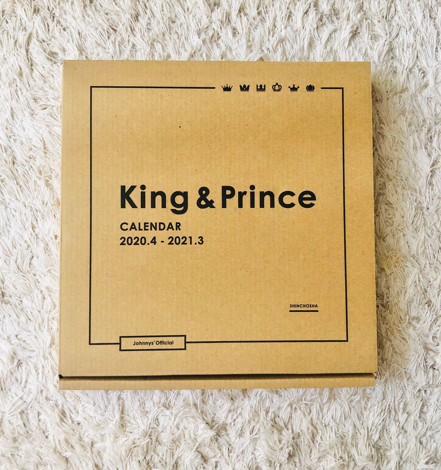 King & Prince カレンダー 2020.4→2021.3 おまけ付き - Yオンライン 