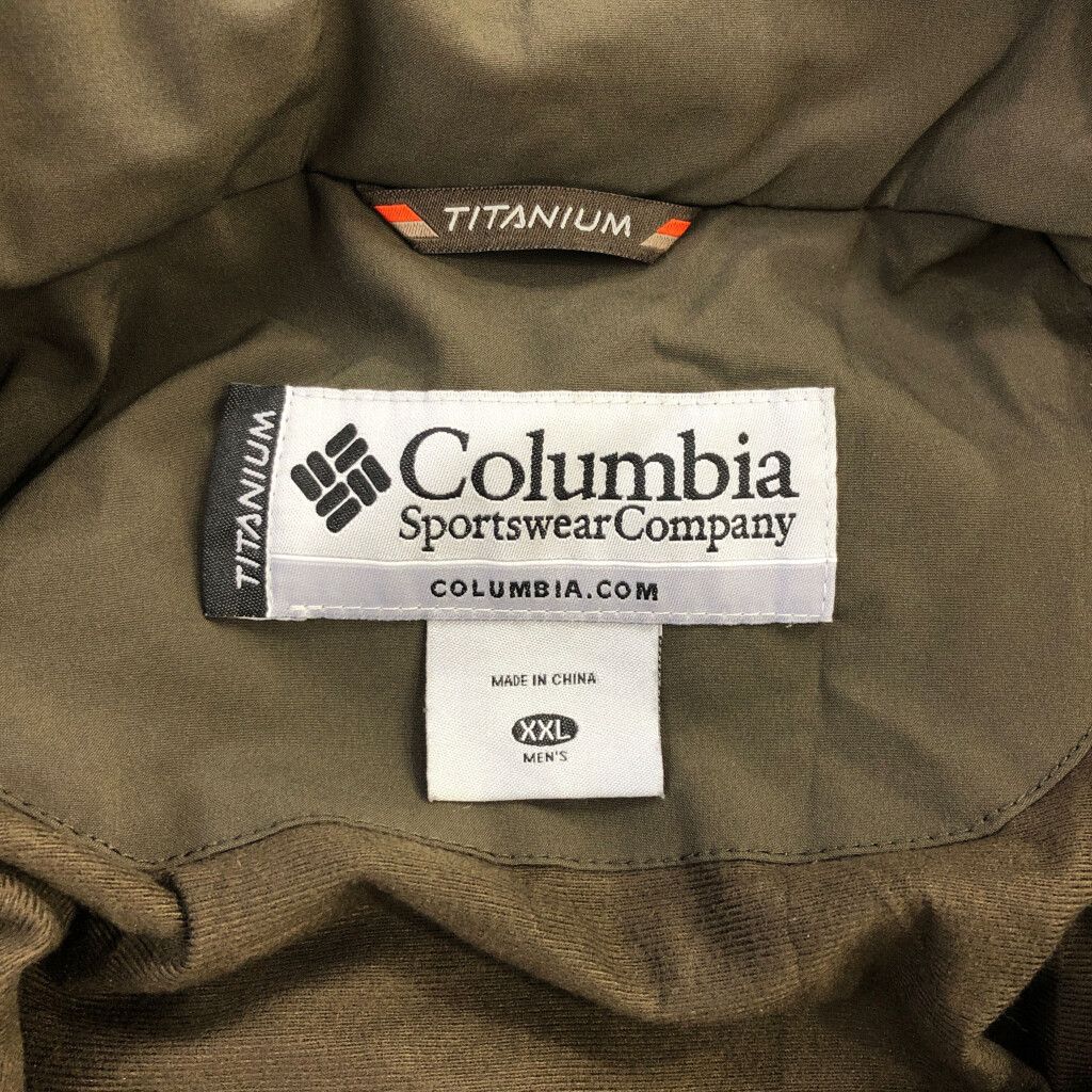 Columbia コロンビア TITANIUM OMNI-TECH 中綿 マウンテンパーカー