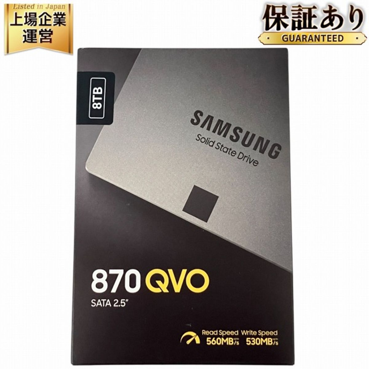 SAMSUNG MZ-77Q8T0B|IT 8TB SSD 870 QVO パソコン周辺機器 サムスン O9864493