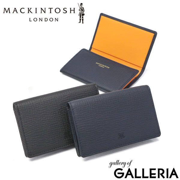 マッキントッシュ ロンドン 名刺入れ メンズ レディース 本革 MACKINTOSH LONDON ブランド カードケース 薄型 スリム 名刺ケース 革 レザー おしゃれ シンプル 無地 カード入れ 軽量 男性 女性 プレゼント EM WMKL6060091