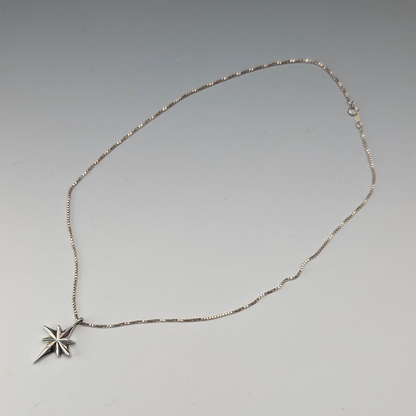 純銀ネックレス付き