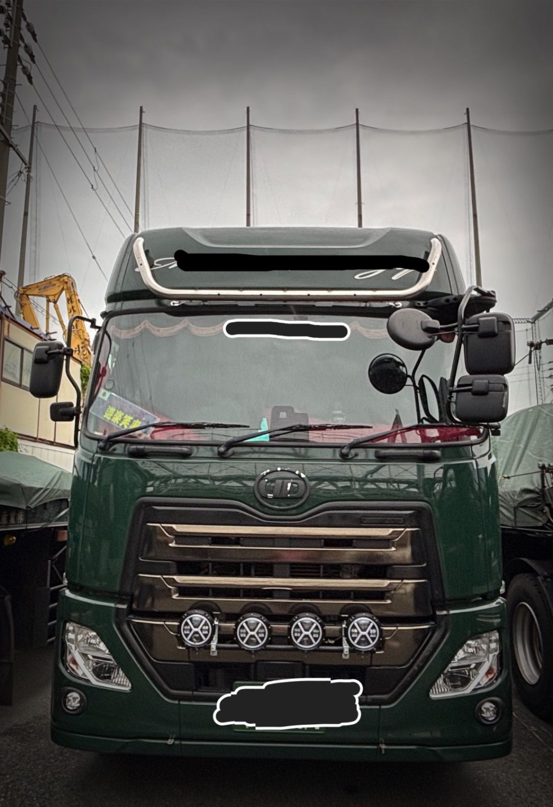 UDトラック パーフェクトクオン 17 ハイルーフ ルーフバー/ハイバー