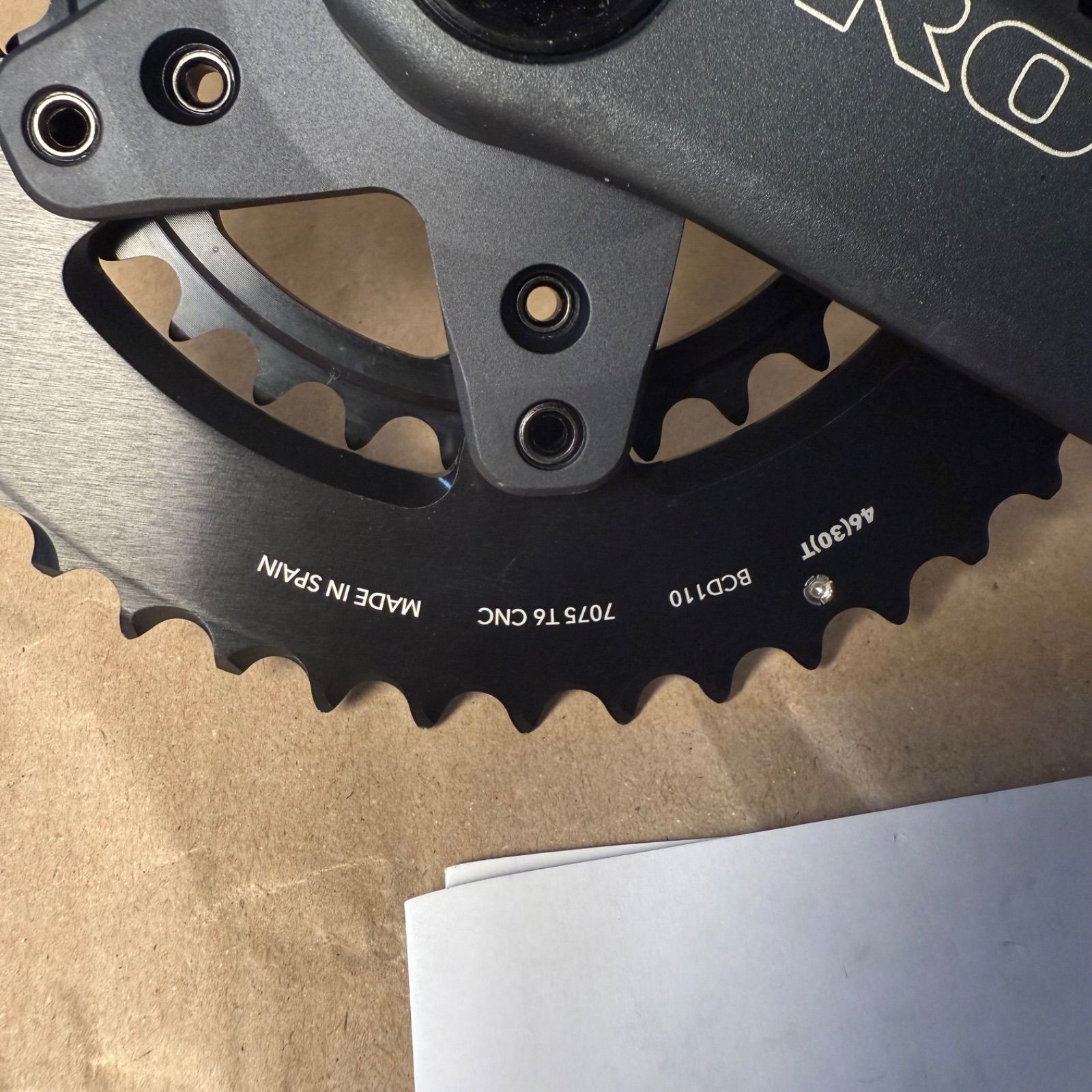 Rotor NS24 shimano GRX コンバーチブルクランク Rotor NS24 shimano GRX コンバーチブルクランク Rotor NS24 shimano