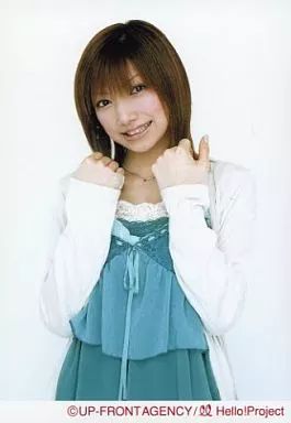 中古】生写真(ハロプロ) モーニング娘。/後藤真希/上半身・衣装白・緑