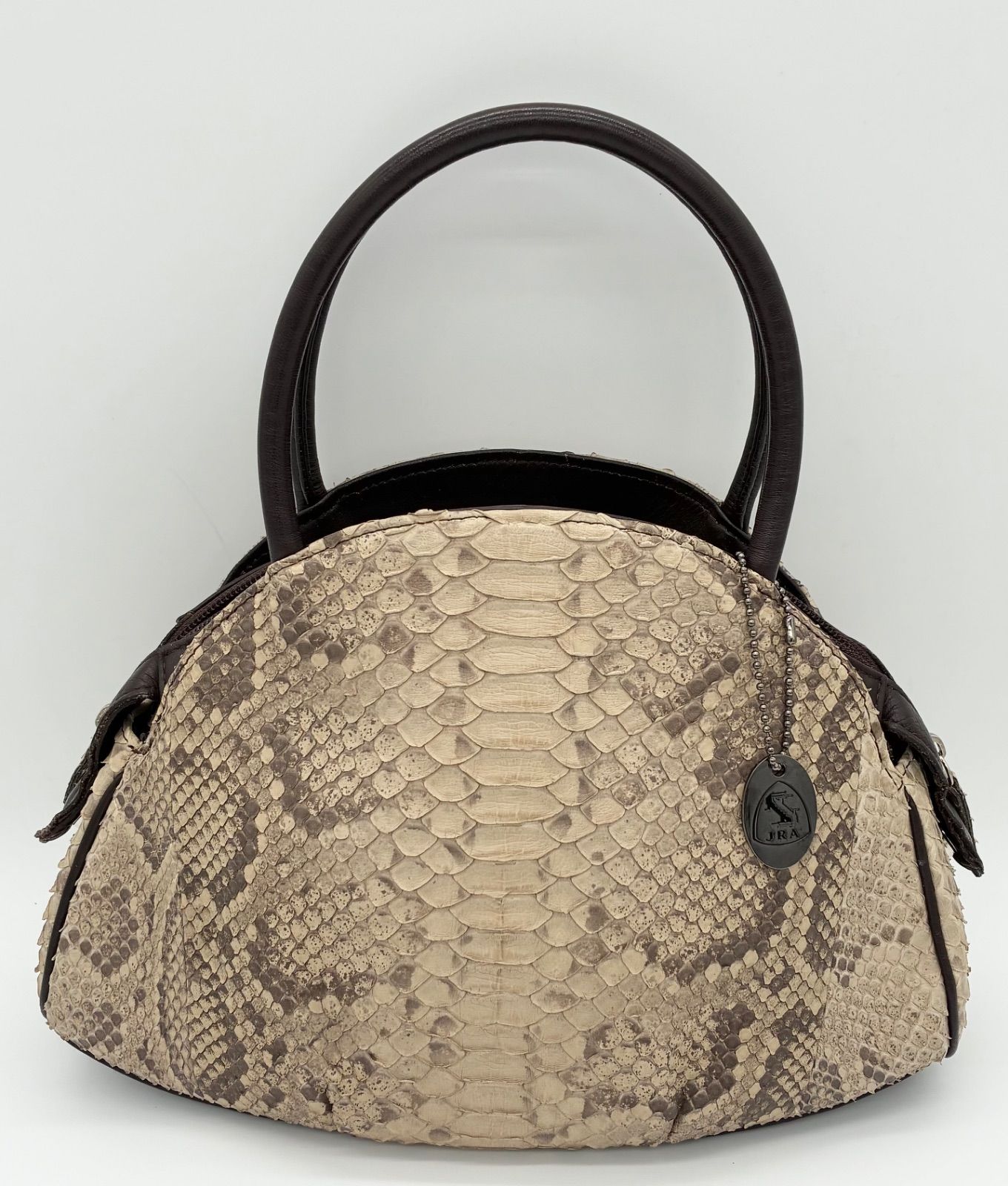 JRA認定 パイソン ハンドバッグ｜本蛇革 エキゾチックレザー - メルカリ