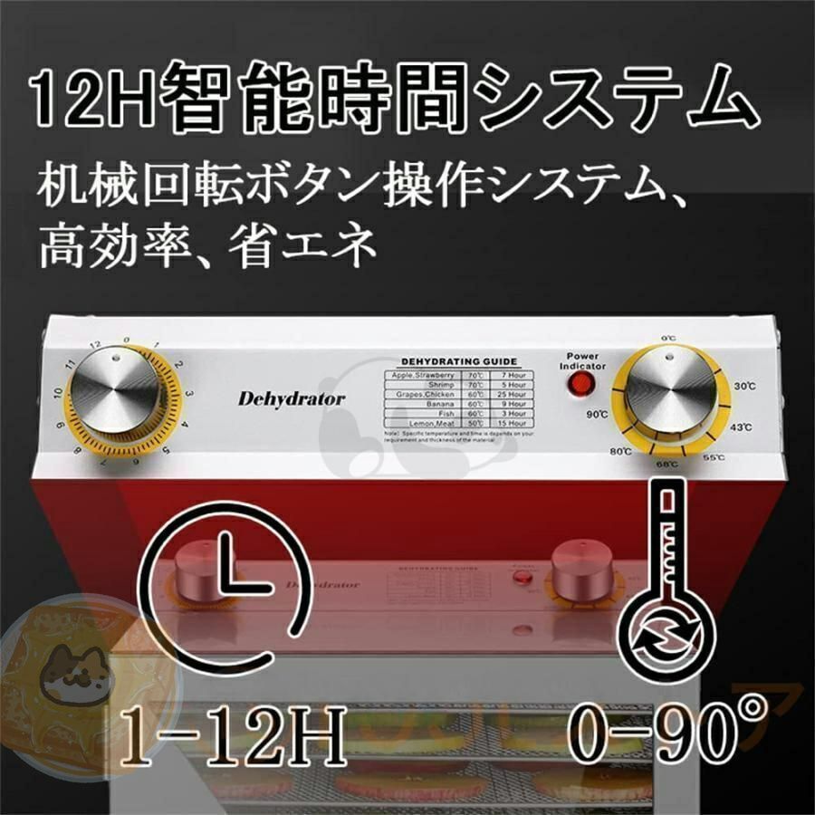 時間自由調節 360°循環加