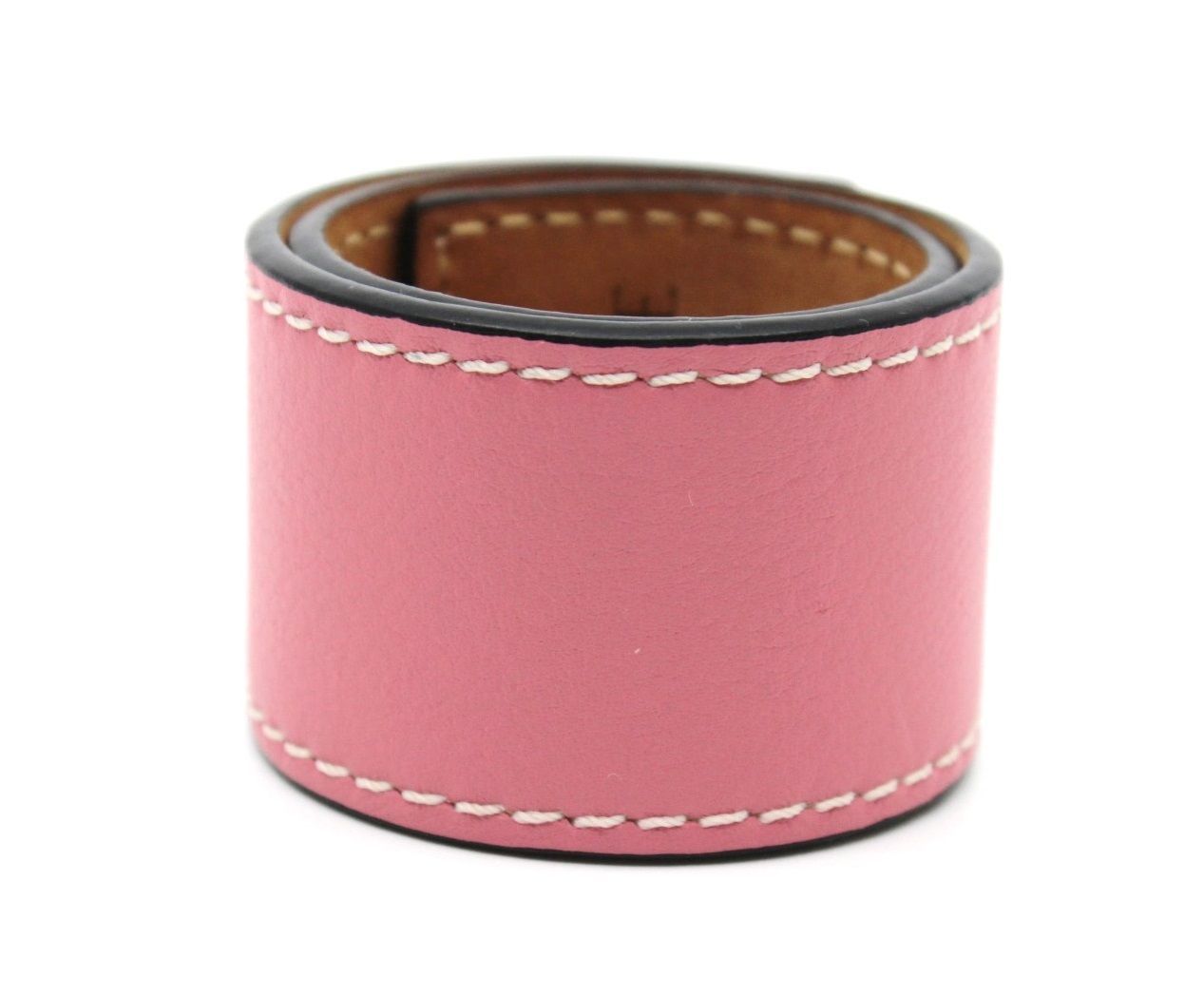 美品☆LOEWE ロエベ アナグラム ブレスレット　ロゴバングル ピンク革 楽天市場】LOEWE ロエベ バングル ANAGRAM CUFF アナグラム カフ