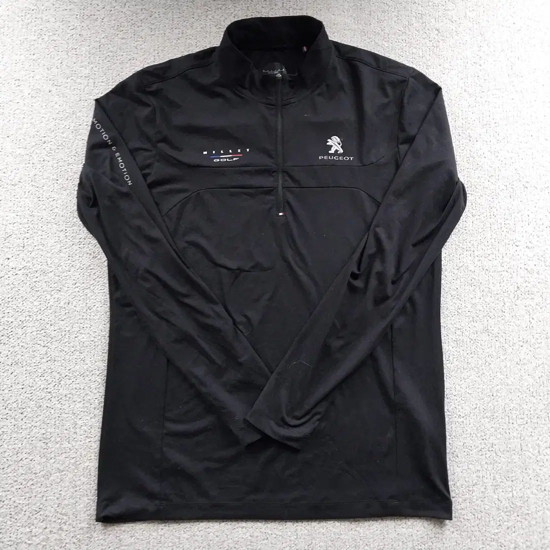 MILLET(ミレー) 正規品 ハーフジップ 長袖 Tシャツ 95 サイズ C13040