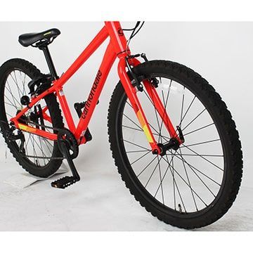 ビンテージ　キャノンデールマウンテン　赤　アメリカ製 中古自転車(現車の状態はとっても良い)KIDSマウンテンバイク