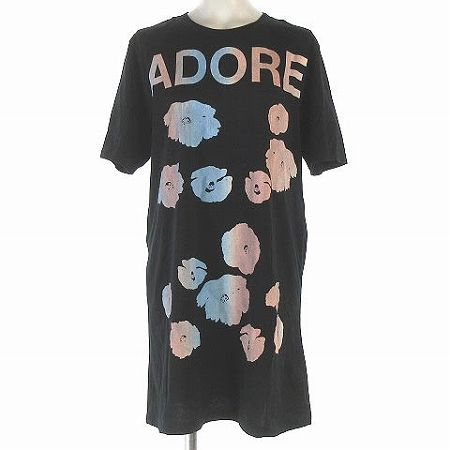 シメオン ファラー simeon farrar ロングTシャツ ワンピース ひざ丈