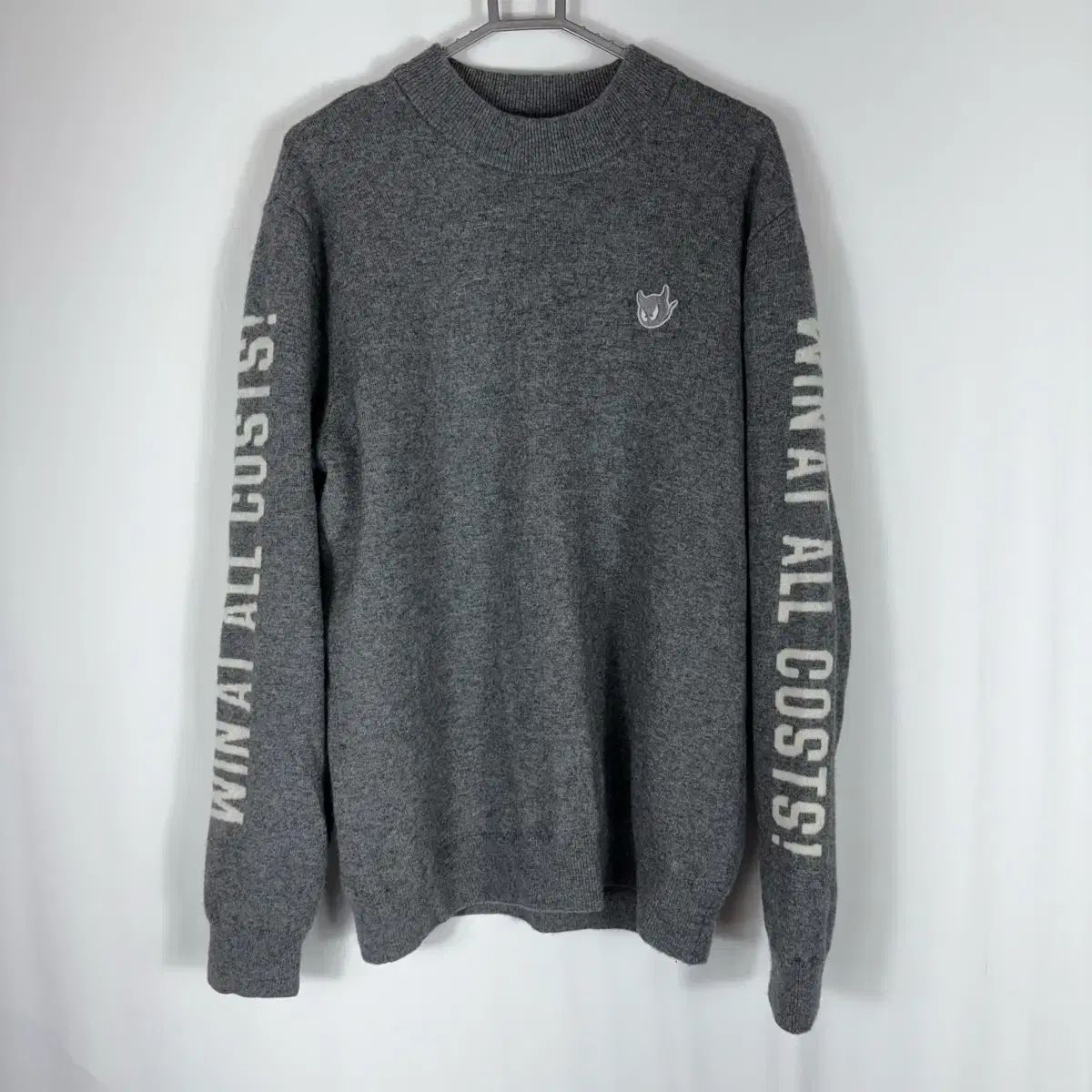 waac ワック WACC ゴルフ タートルネック グレー 起毛 スウェットシャツ 本物