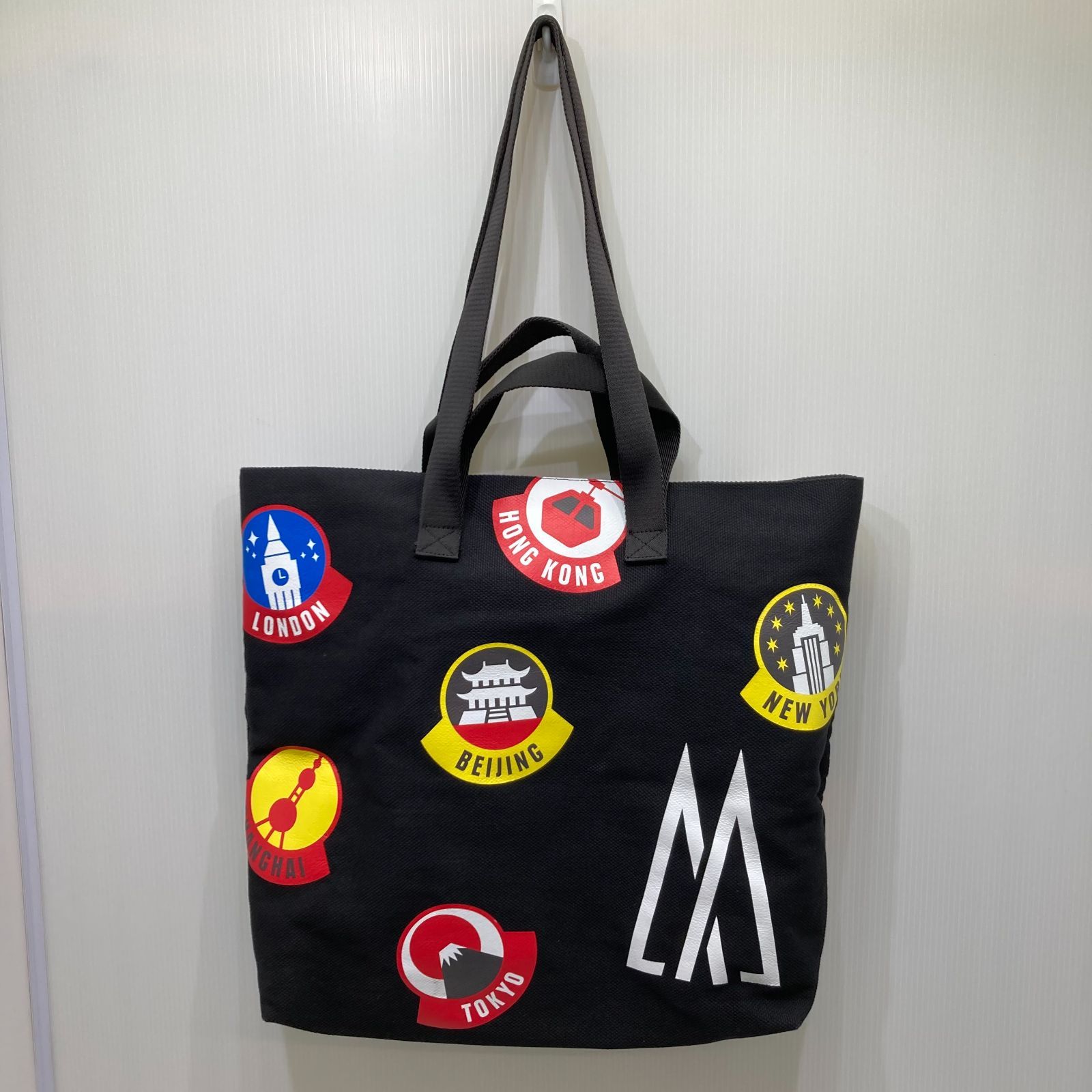 MONCLER GENIUS モンクレールジーニアス キャンバス トートバッグ 2WAY SHOPPING BAG G209X0G00041 M1952