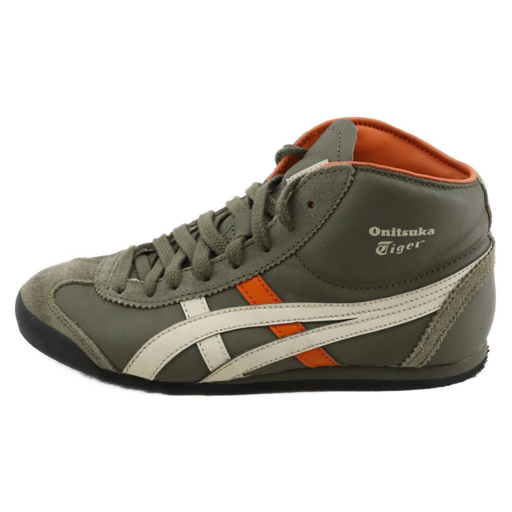 Onitsuka Tiger (オニツカタイガー) MEXICO MID RUNNER メキシコ ミッド ランナー ハイカットスニーカー シューズ  THL328 カーキ - メルカリ