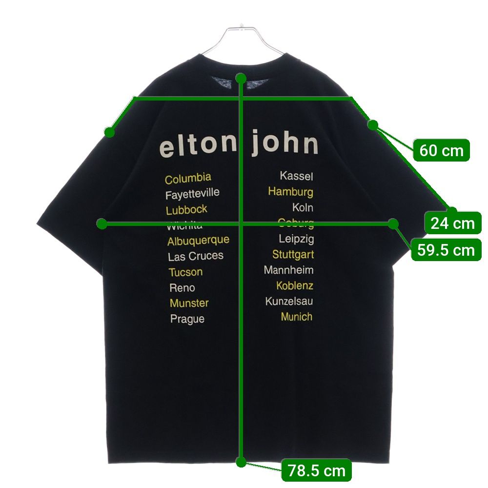 VINTAGE (ヴィンテージ) 00s ELTON JOHN エルトンジョン Tシャツ 半袖  