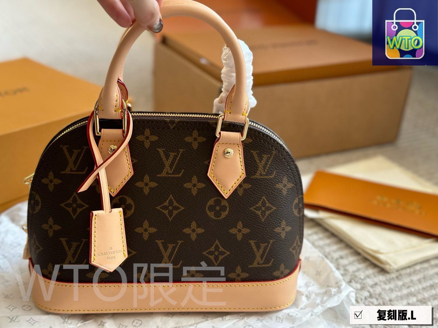 今日特価】LV Alma BB モノグラムシェルバッグ-WTO輸入 - メルカリ