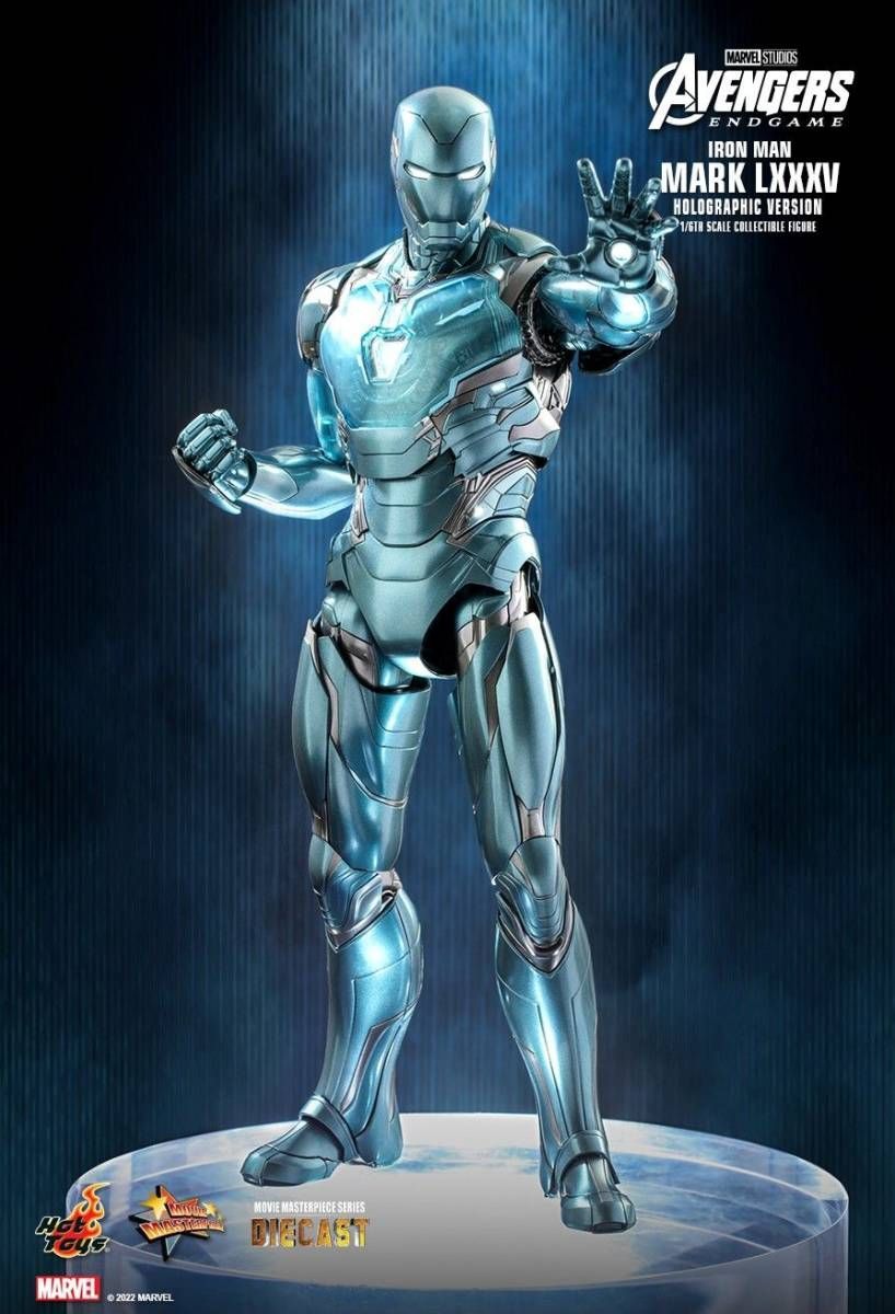 アイアンマンマーク85(ホログラフィック版) ムービー・マスターピース DIECAST】『アベンジャーズ