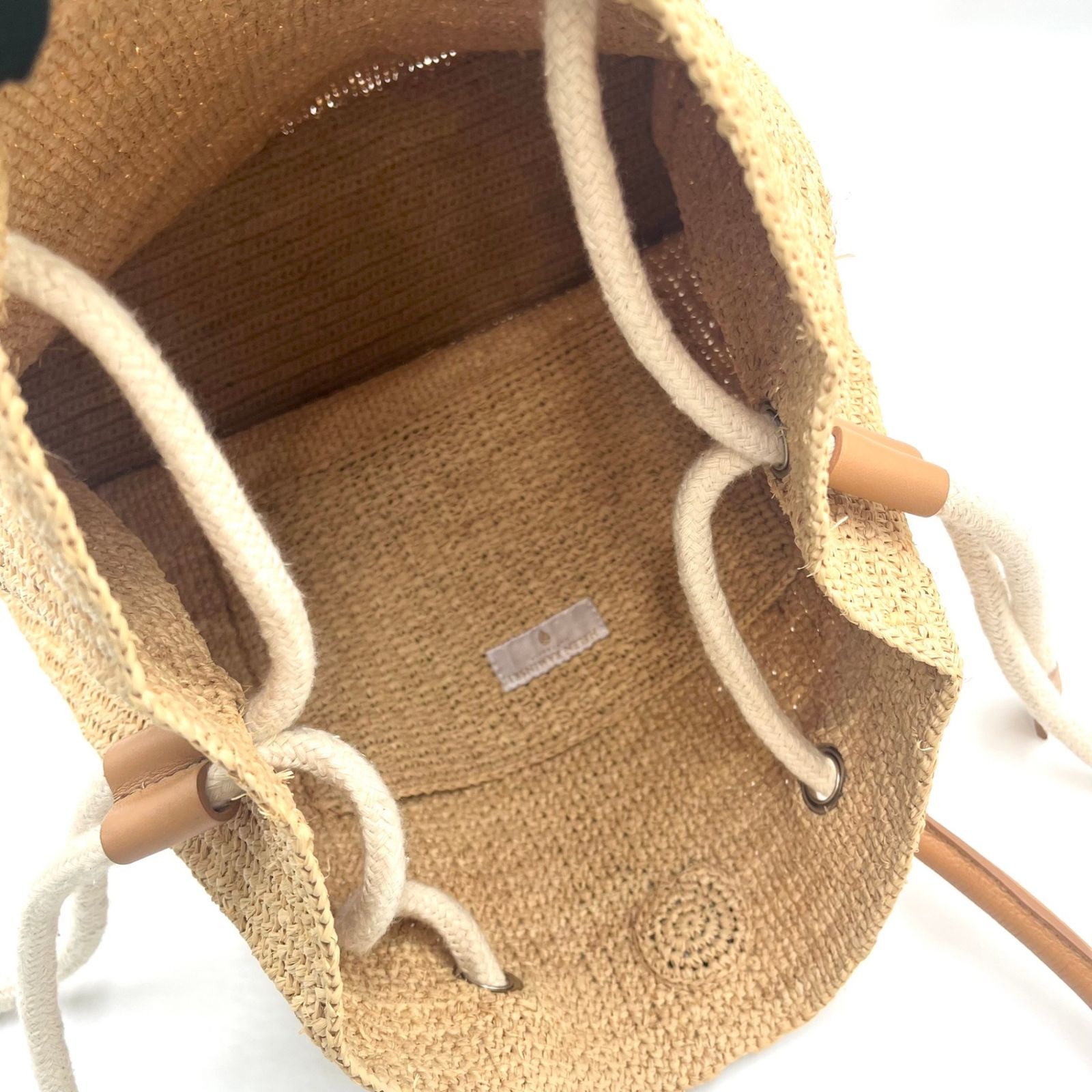 ヘレンカミンスキー Helen Kaminski カゴバッグ ラフィア 上質